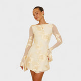 Julia - Rochie cu farmec floral