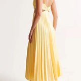 Camilla™ - Rochie Fără Mâneci /Midi