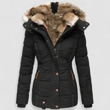 Sofia – Palton de Iarnă Călduros cu Fodera din Piele