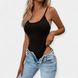 Body cu Bretele Subțiri Ajustabile