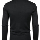 Pulover elegant cu guler înalt