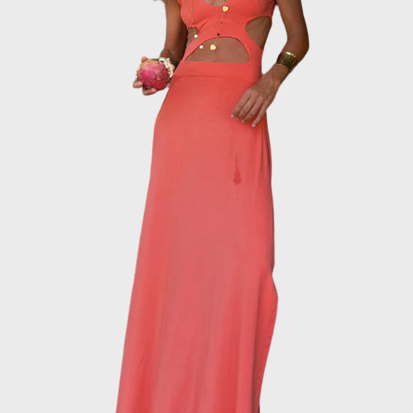 Rochie Confortabilă cu Decupaje