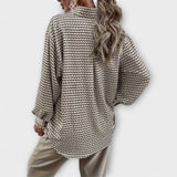 Ashley - Bluză Vintage cu Mâneci Lungi