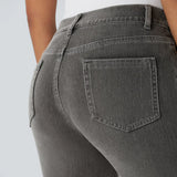 Pantaloni Elastici și Confortabili cu Talie Înaltă