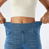 Pantaloni Confortabili cu Talie Elastică