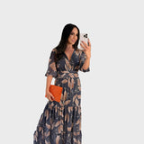 Rochie Florală cu Confort