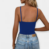 Body cu Bretele Subțiri Ajustabile