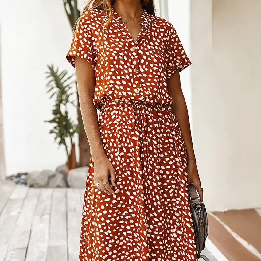 Lesley – Rochie Practică și Confortabilă pentru Vară