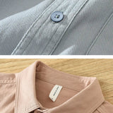 Cămașă de bumbac cu mânecă scurtă