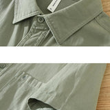 Cămașă de bumbac cu mânecă scurtă