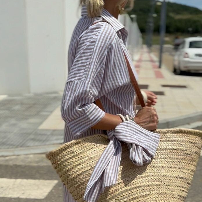 Veronica™ – Cămașă Clasică Rayată