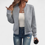 Dora – Jachetă bomber structurată cu închidere