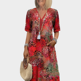 Rochie Aerisită de Vară cu Decolteu în V