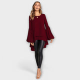 Aria - Bluza perfectă de primăvară cu un decolteu rotund