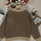 Marcelina | Pulover cu Mâneci și Buzunare