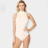 Body fără mâneci cu guler înalt