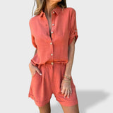 Matilde™｜Set Ușor din In pentru Vară