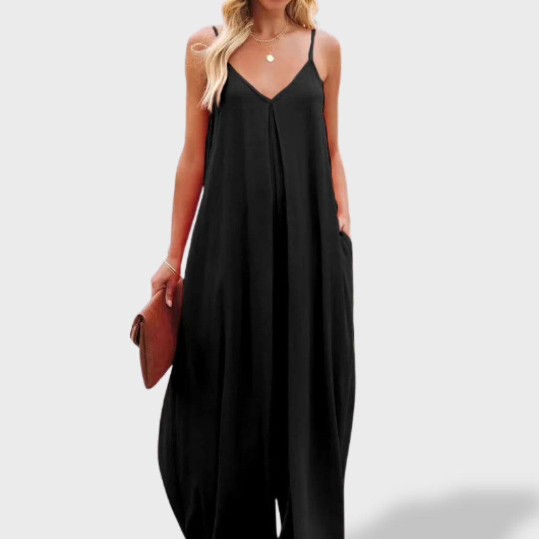 Margarida™ | Salopetă din in