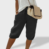 Mariana™ ｜ Pantaloni Scurți Ușori din Bumbac și In