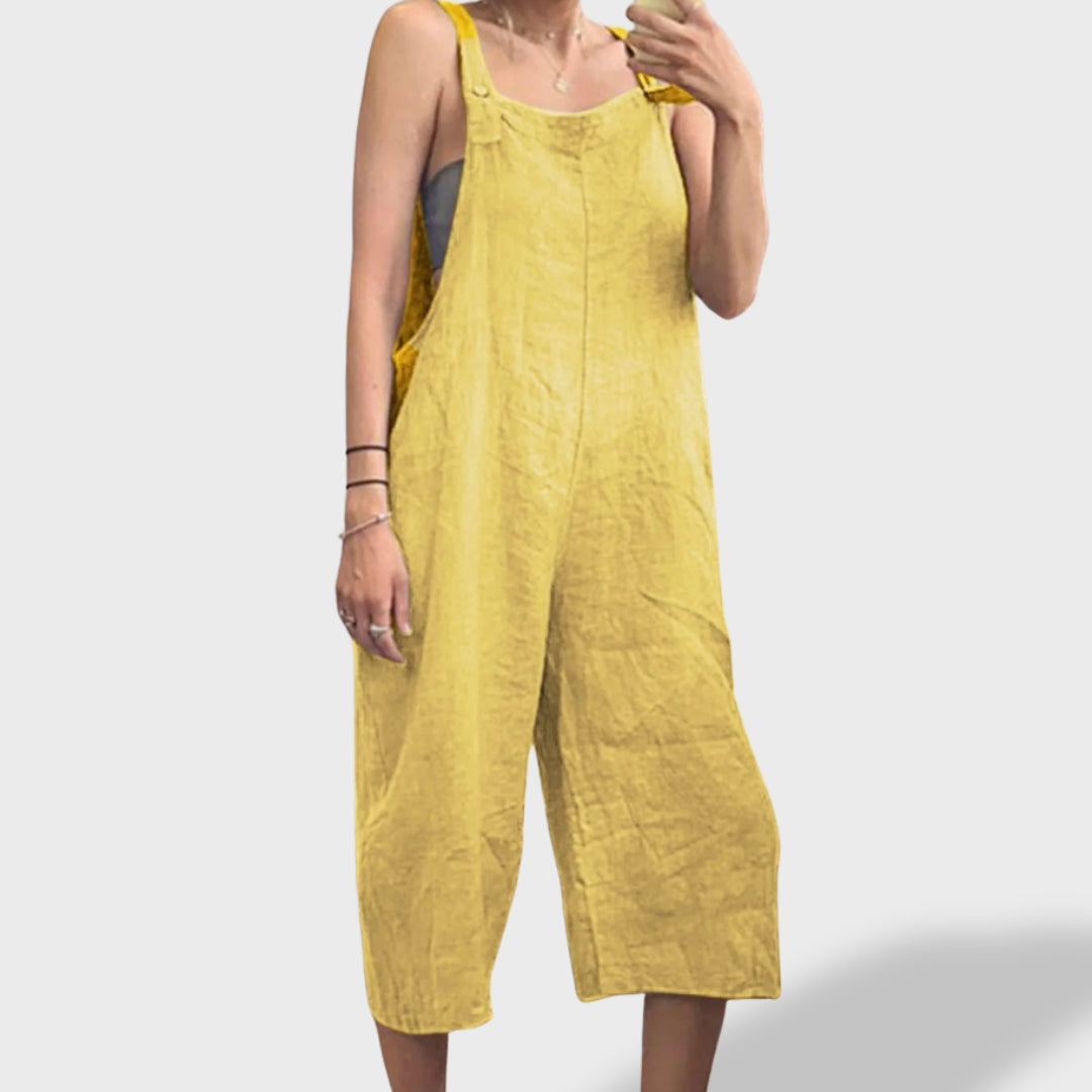 Mariana™ | Salopetă Elegantă din In de Vară