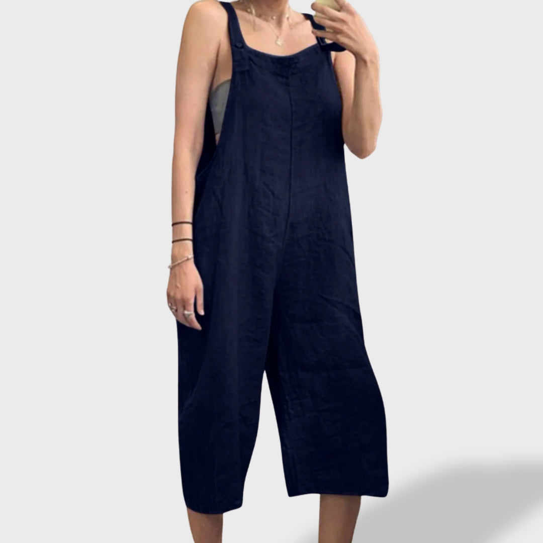 Mariana™ | Salopetă Elegantă din In de Vară