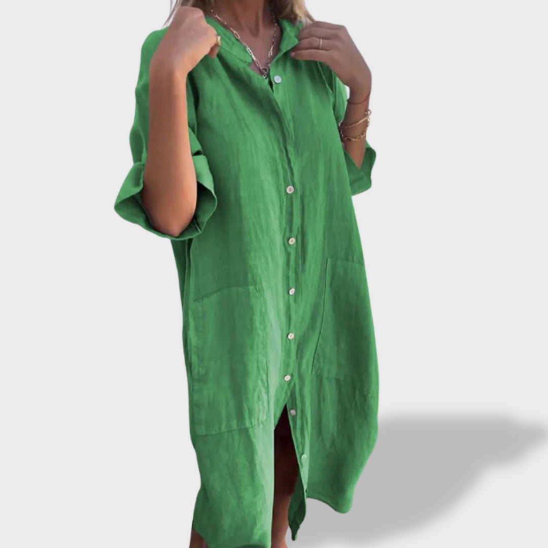 Beatriz™｜Rochie Lejeră din In