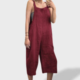 Mariana™ | Salopetă Elegantă din In de Vară