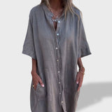 Beatriz™｜Rochie Lejeră din In