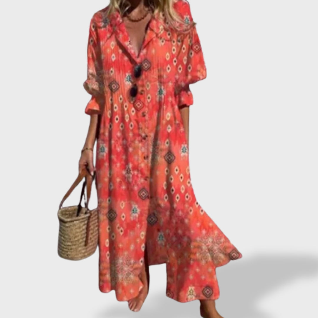 Odessa - Rochie Boho din In