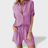 Matilde™｜Set Ușor din In pentru Vară