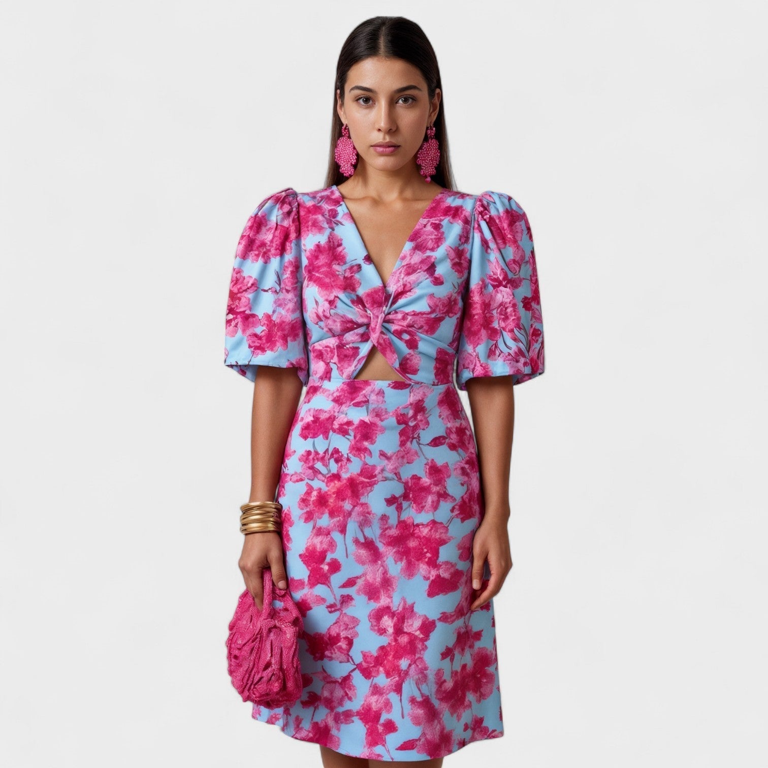 Lily - Rochie Fuego Tropical