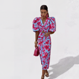 Lily - Rochie Fuego Tropical