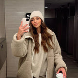 Nadia | Palton de Iarnă Moale și Călduros