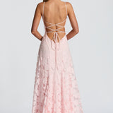 Francisa™ | Rochie Lungă cu Corset din Dantelă