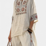 Amália | Conjunto Mediterranean Daisy Elegant din In