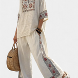 Amália | Conjunto Mediterranean Daisy Elegant din In