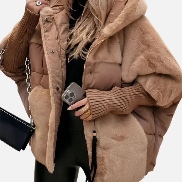 Ava - Geacă Elegantă cu Puf