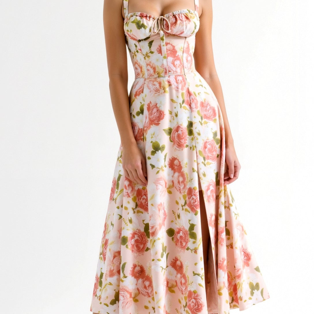 Julia | Rochie Midi Elegantă