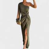 Kelly - Rochie de petrecere asimetrică