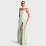 Rochia Maliyah - Croi asimetric Mentă