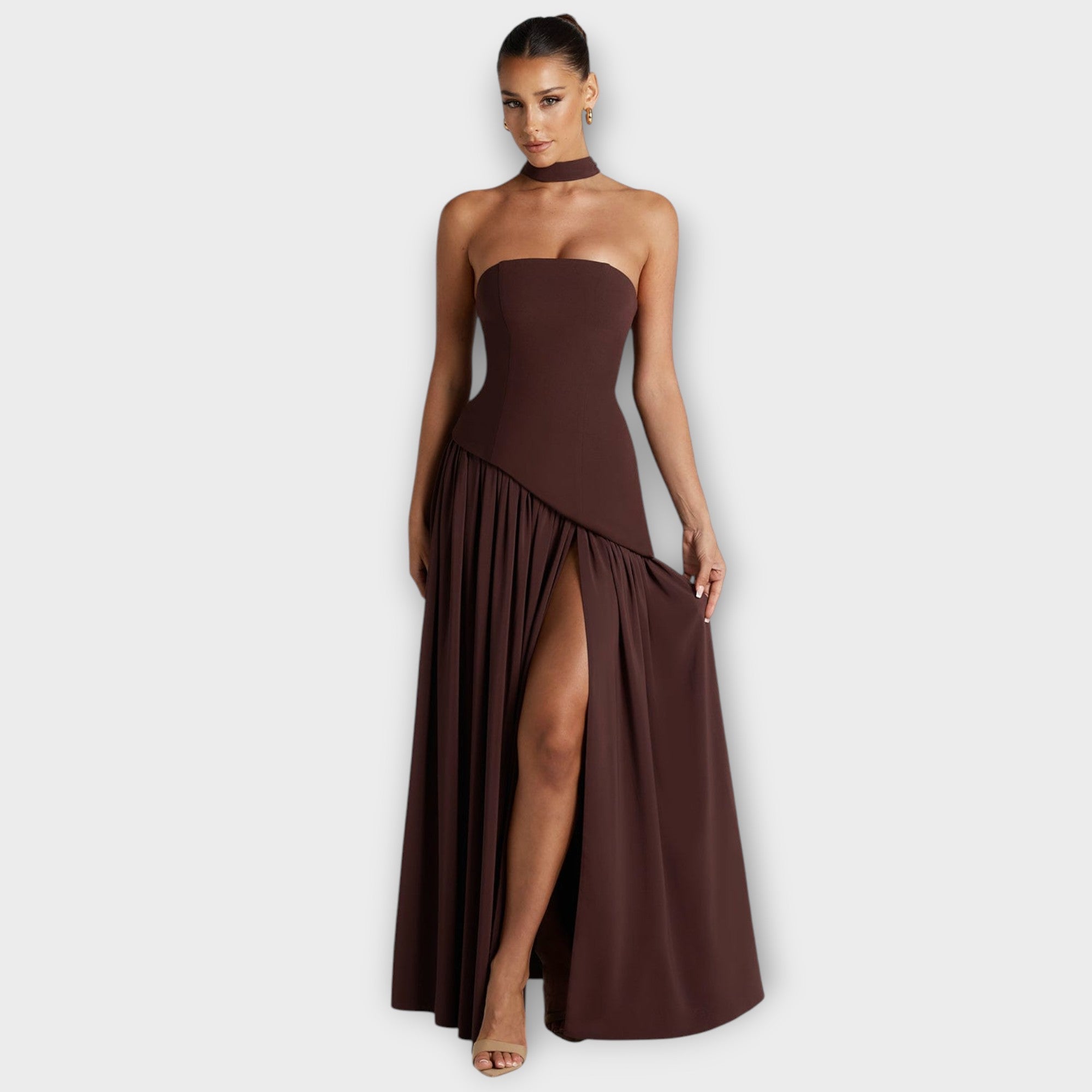 Rochie Formală Romantică cu Iluminare