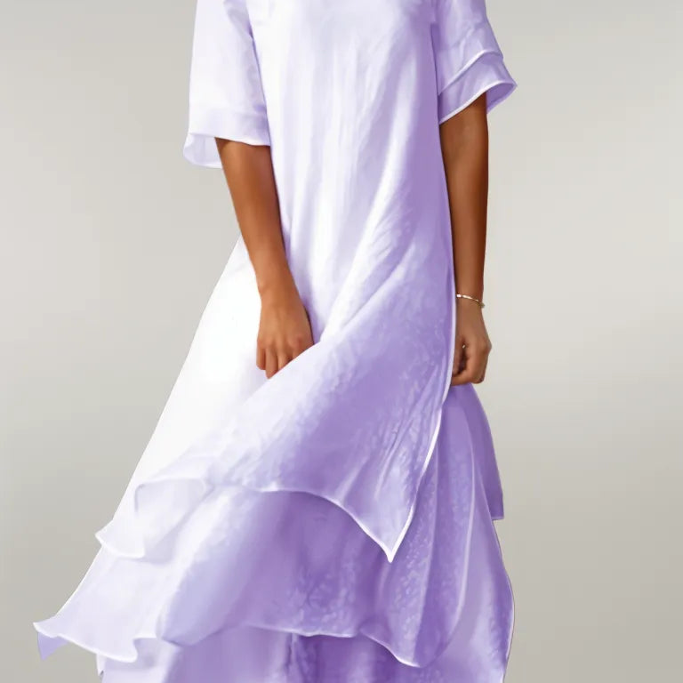 Rochia Maya cu Volane Elegante