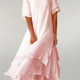 Rochia Maya cu Volane Elegante