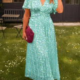 Sandra | Rochie maxi elegantă cu decolteu în V