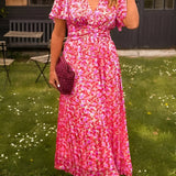 Sandra | Rochie maxi elegantă cu decolteu în V