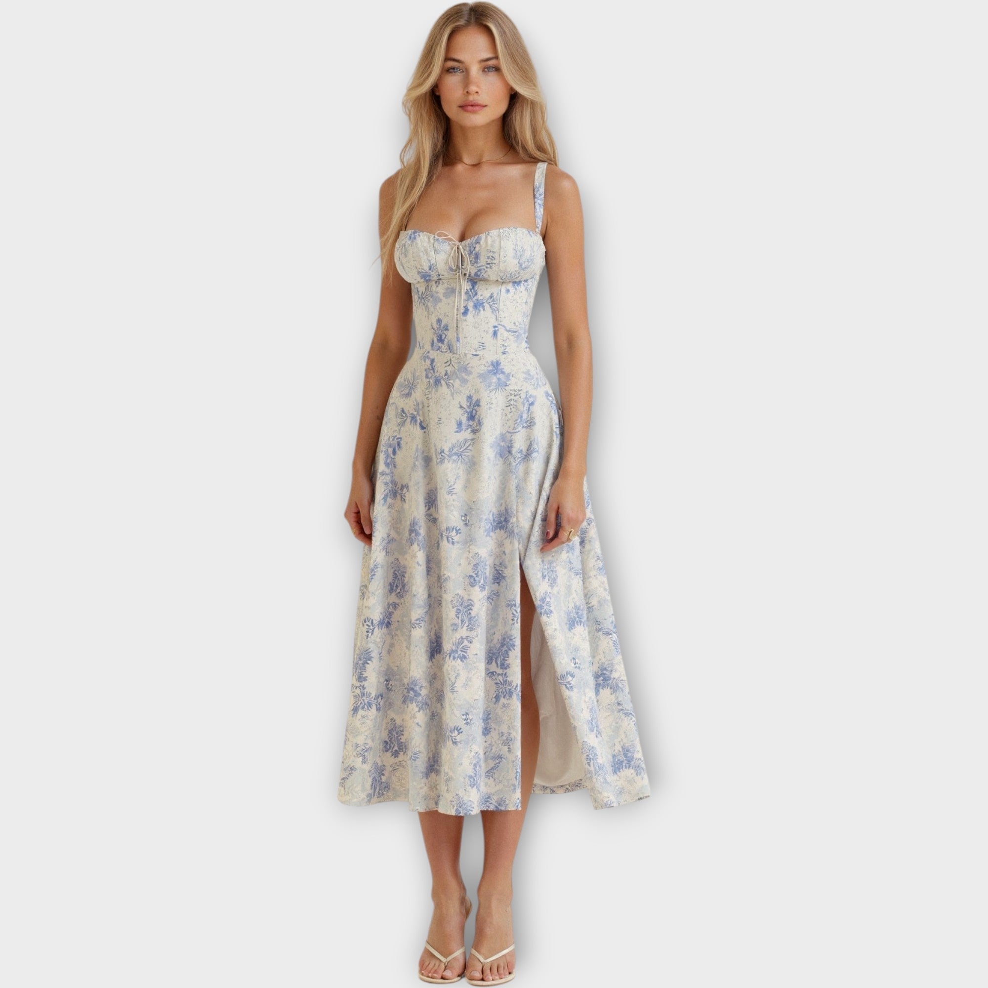 Rochie Midi cu Corset