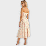 Rochie Midi cu Corset