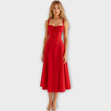 Rochie Midi cu Corset