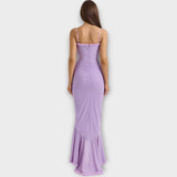 Rochie de seară elegantă cu volane