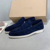 Mocasini din suede elegant